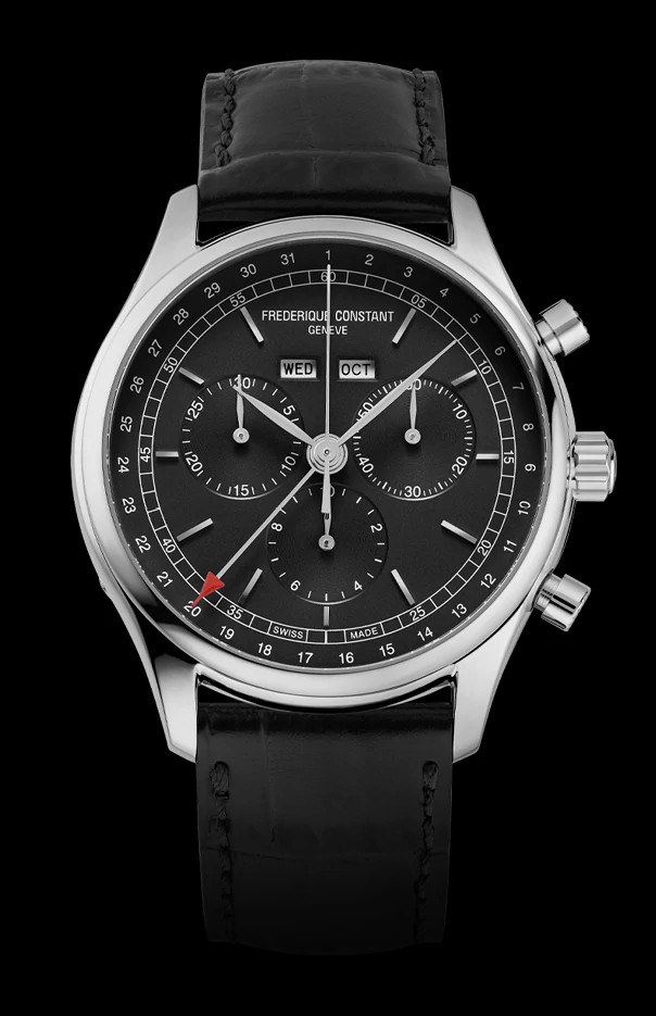 Classics Quartz Chronograph Triple Calendar Watch FC-296DG5B6